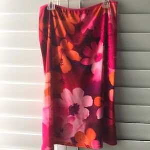Vintage floral skirt